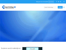 Tablet Screenshot of expertcollege.com